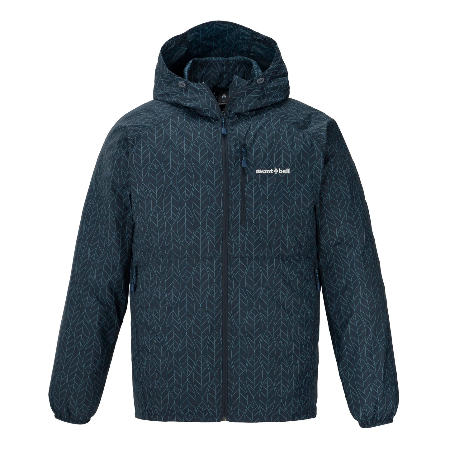 mont-bell: Wind Blast Print Hooded Jacket Men's