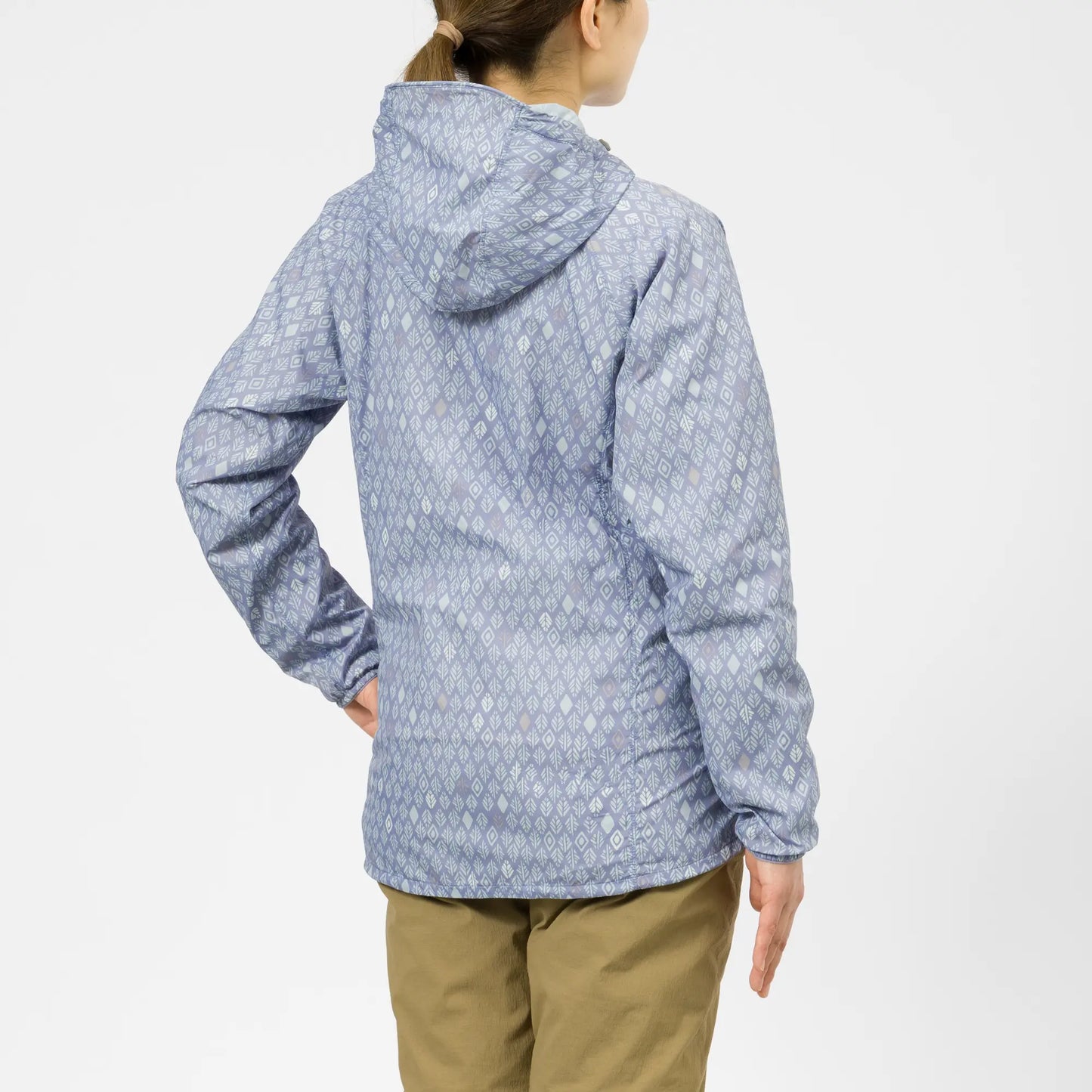 mont-bell: Wind Blast Print Hooded Jacket Women's