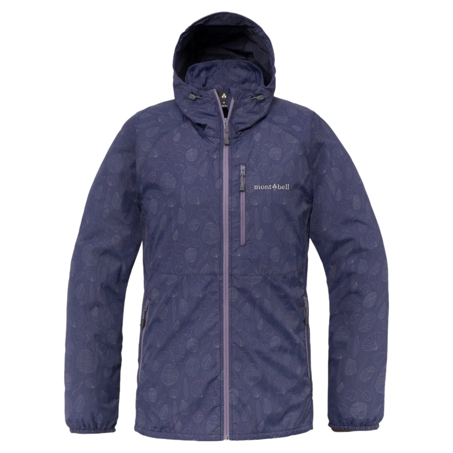 mont-bell: Wind Blast Print Hooded Jacket Women's