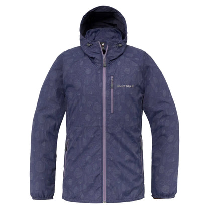 mont-bell: Wind Blast Print Hooded Jacket Women's
