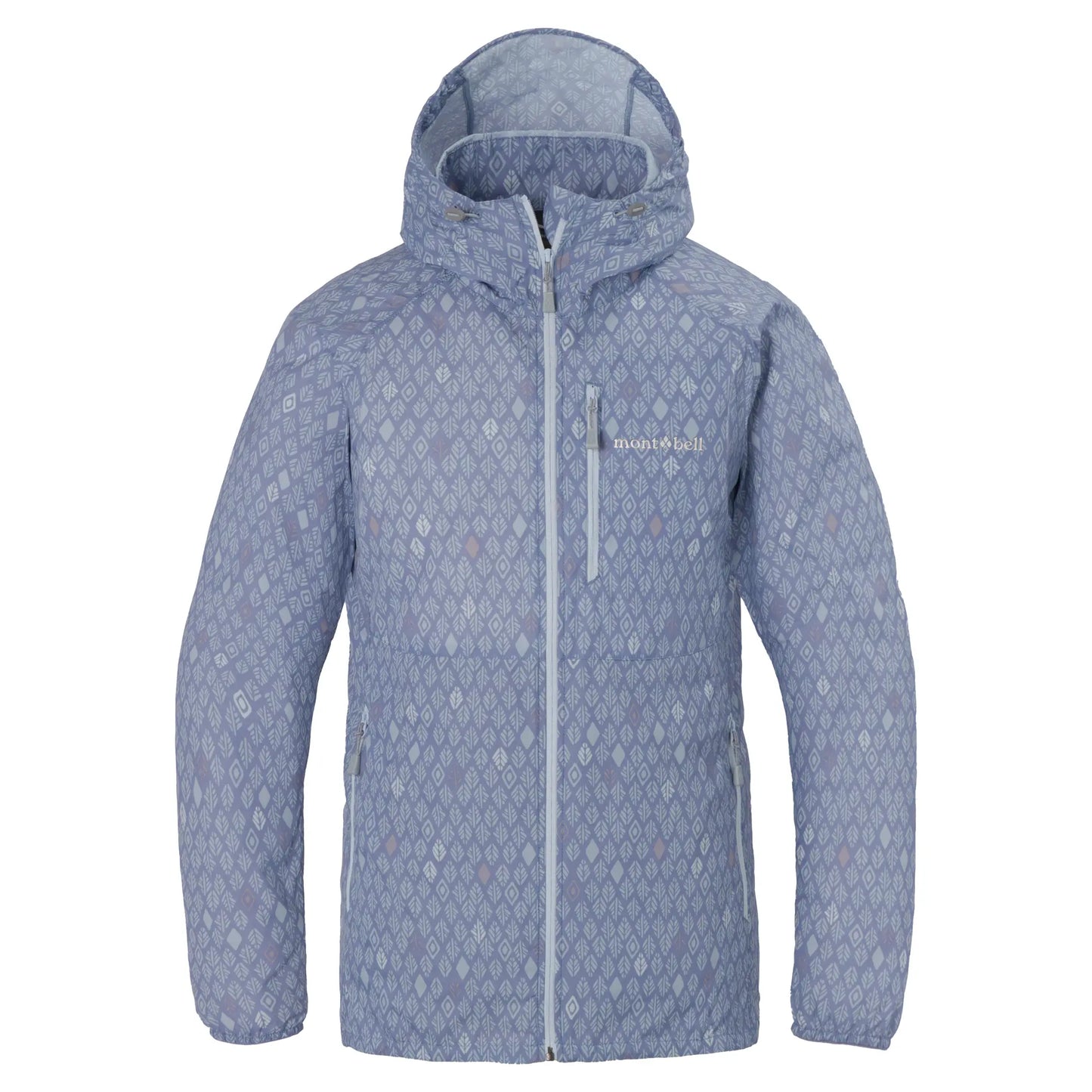 mont-bell: Wind Blast Print Hooded Jacket Women's