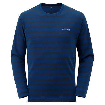 mont-bell: Wickron Striped Long Sleeve T Men's