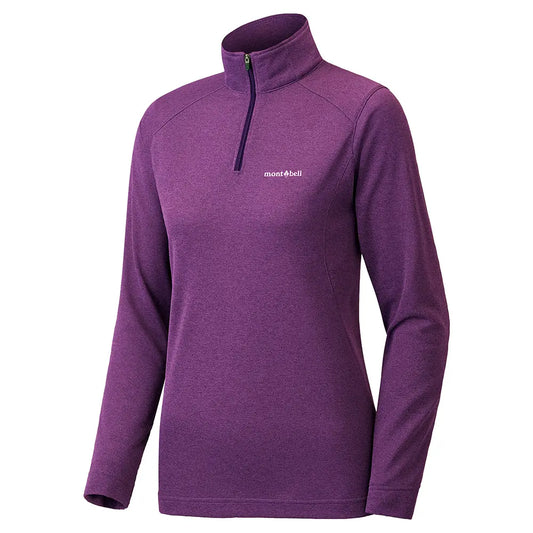 mont-bell: Wickron Zeo Long Sleeve Zip Shirt Women's
