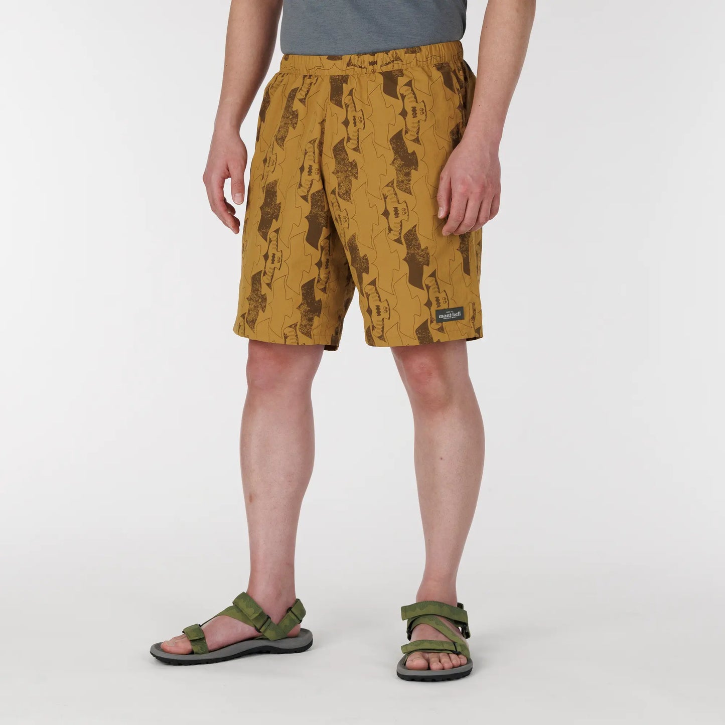 mont-bell: Print H2.OD Shorts Men's