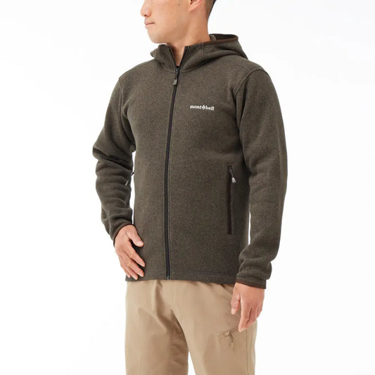 mont-bell: CLIMAPLUS Knit Hooded Jacket Men's