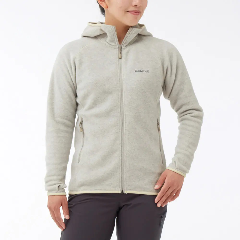 mont-bell: CLIMAPLUS100 Warm Up Hooded Jacket Women's