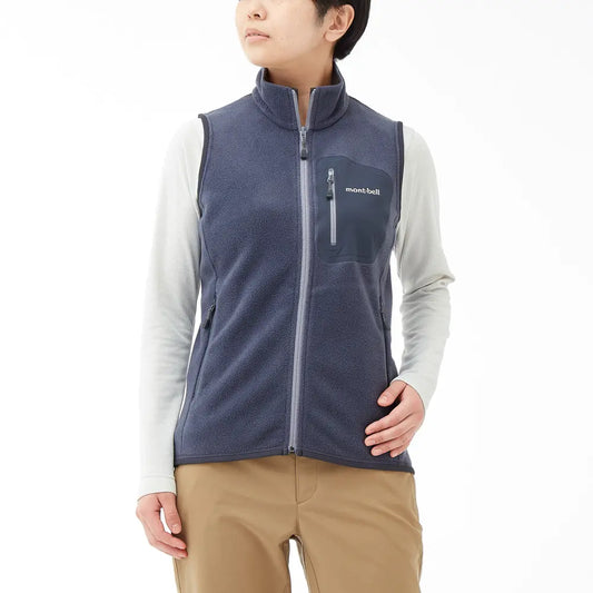 mont-bell: CLIMAPLUS100 Zip Vest Women's