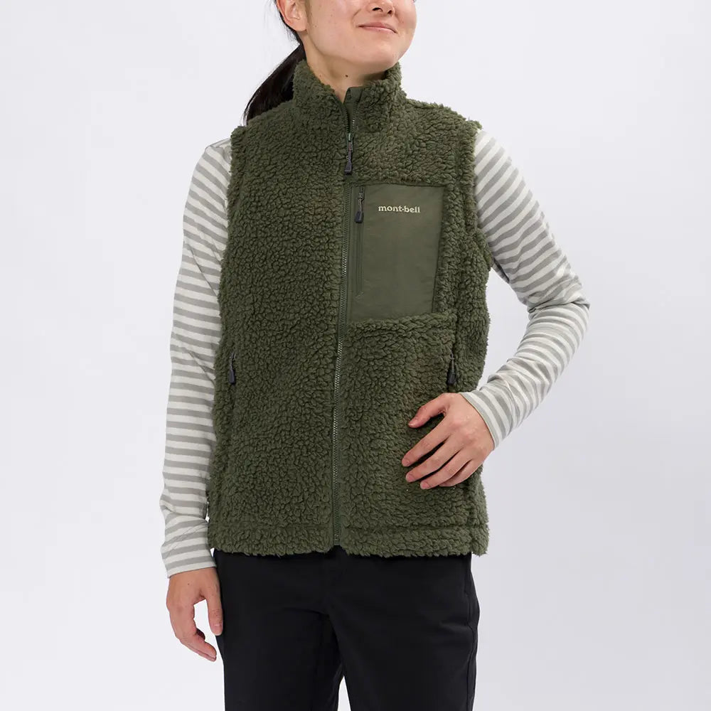 mont-bell: CLIMAPLUS Shearling Vest Women's