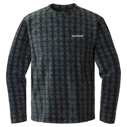 mont-bell: CLIMAPLUS100 Print Lite Sweatshirt Men's