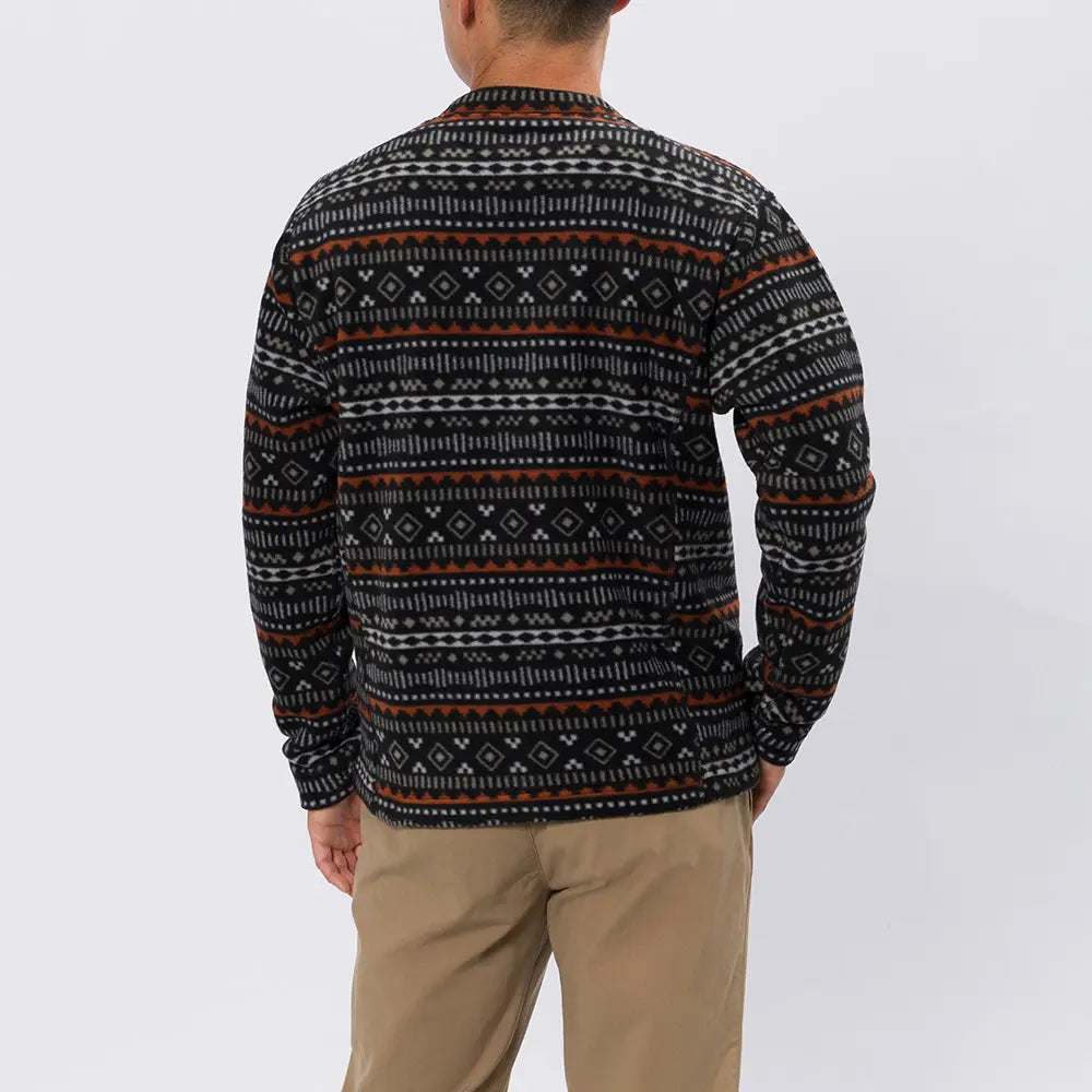 mont-bell: CLIMAPLUS100 Print Lite Sweatshirt Men's