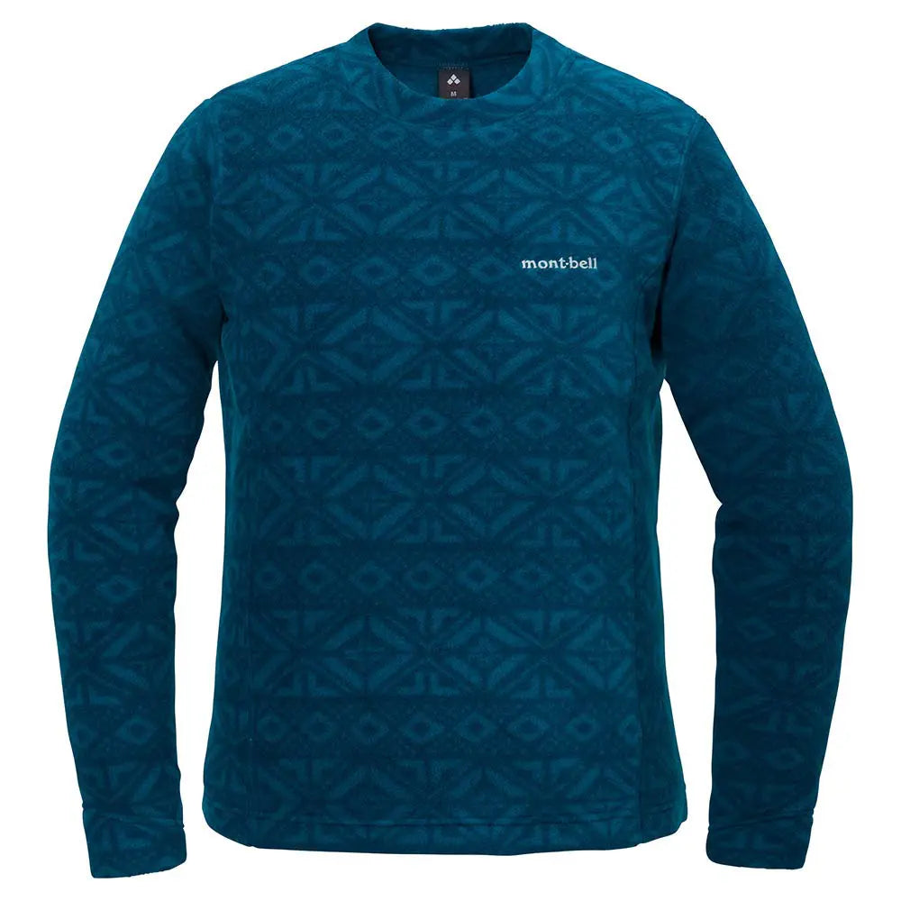 mont-bell: CLIMAPLUS100 Print Lite Sweatshirt Women's