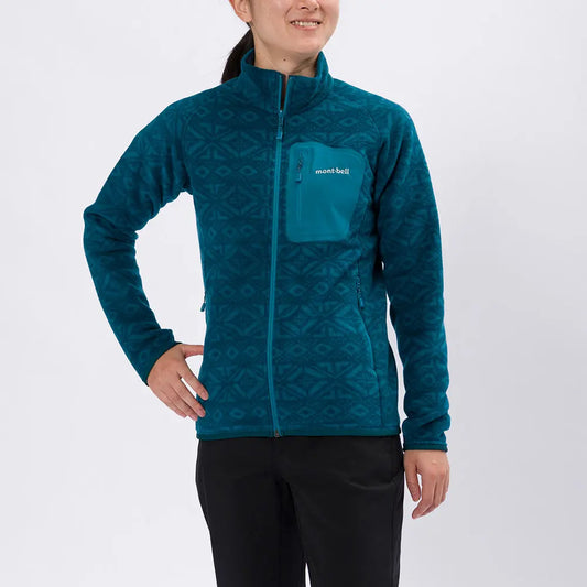mont-bell: CLIMAPLUS100 Print Jacket Women's
