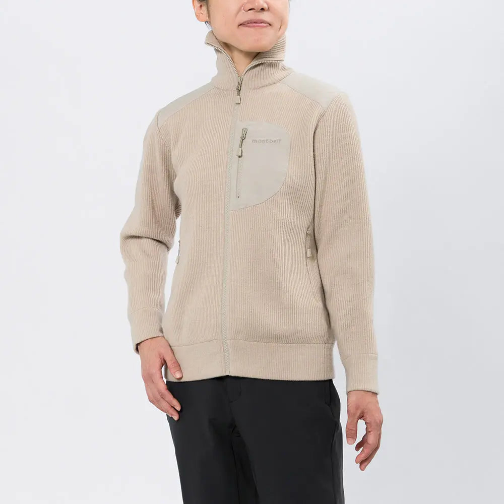 mont-bell: Mittellegi Full-Zip Sweater Women's