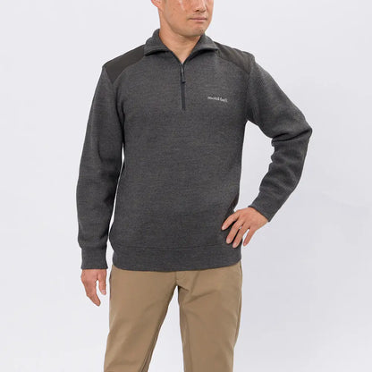 mont-bell: Mittellegi Half-Zip Sweater Men's