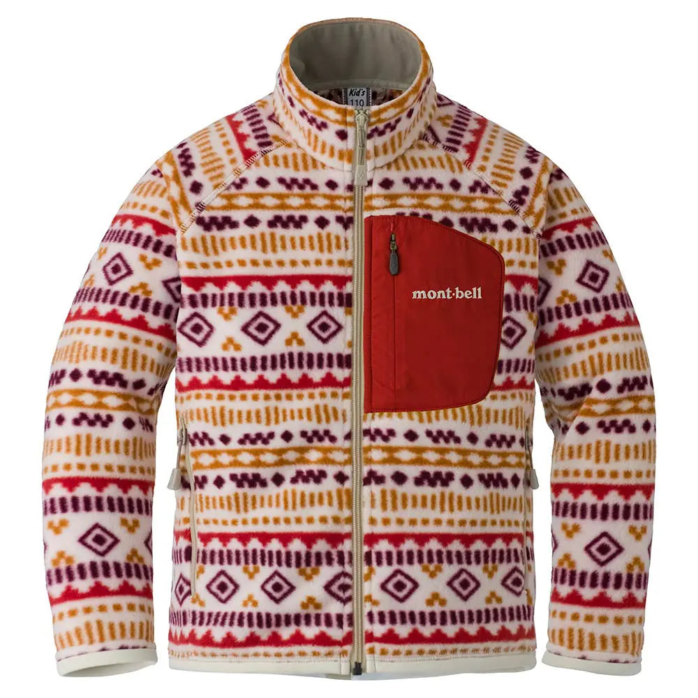 mont-bell: CLIMAPLUS100 Print Jacket Kid's 90 - 130