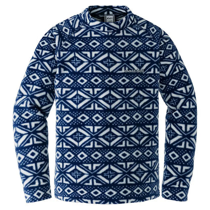 mont-bell: CLIMAPLUS100 Print Lite Sweatshirt Kid's 140 - 160