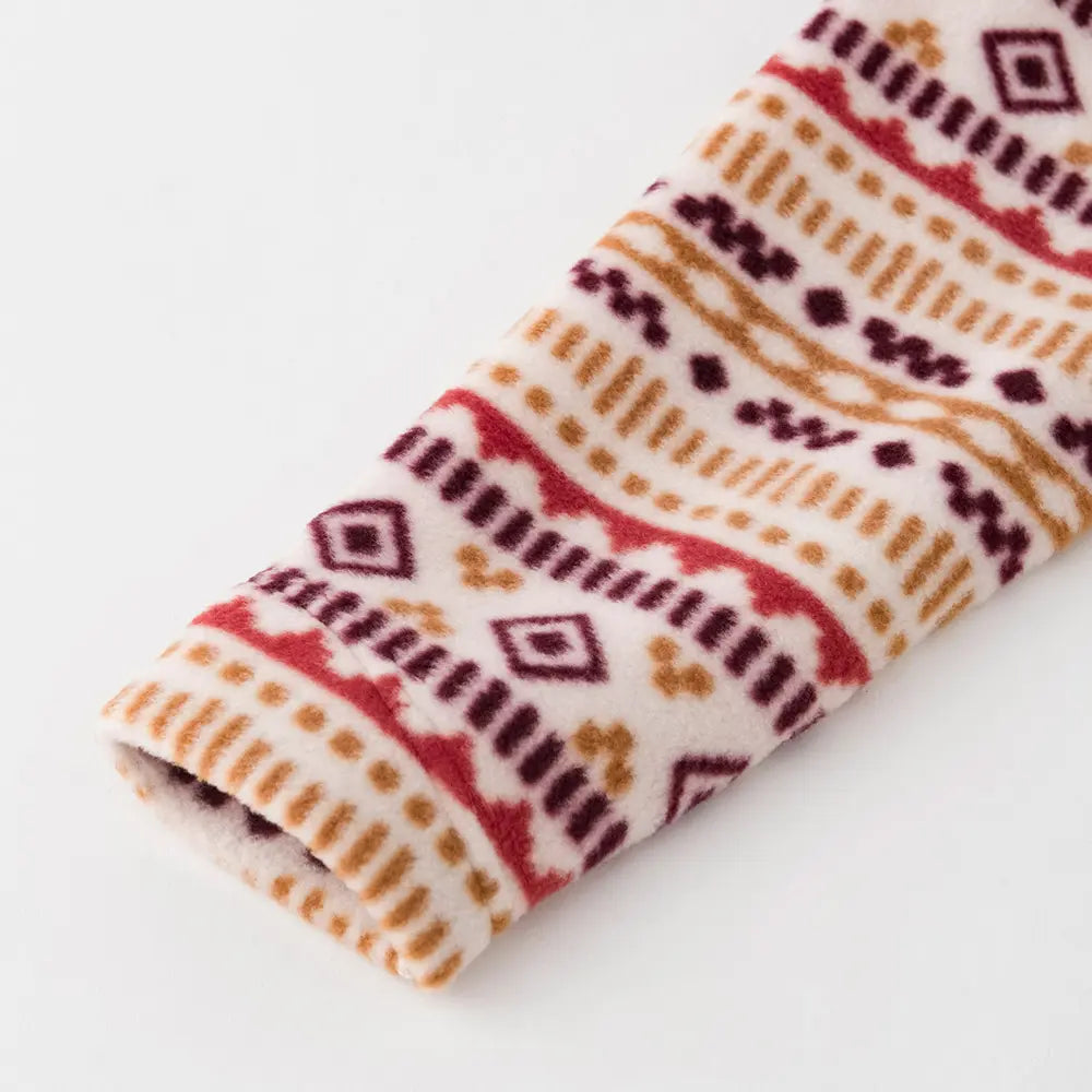 mont-bell: CLIMAPLUS100 Print Lite Sweatshirt Kid's 90 - 130