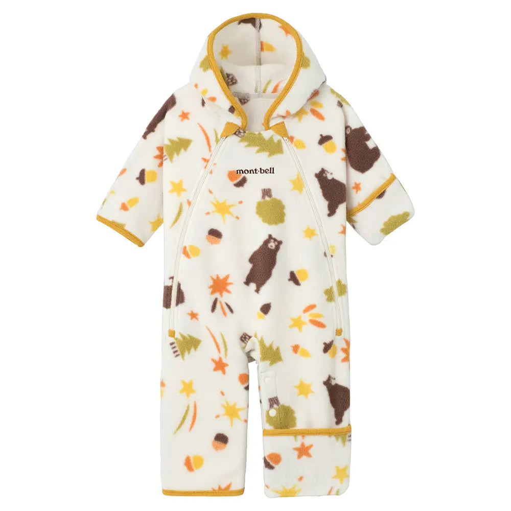 mont-bell: CLIMAPLUS100 Print Fleece Suit Baby's 50 - 70