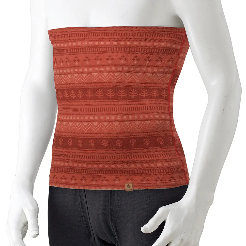 mont-bell: Merino Wool Jacquard Waist Warmer
