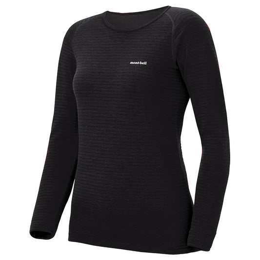 mont-bell: SUPER MERINO WOOL EXP. Round Neck Shirt Women's