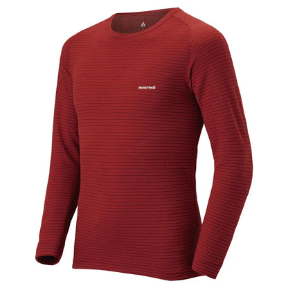 mont-bell: SUPER MERINO WOOL EXP. Round Neck Shirt Men's