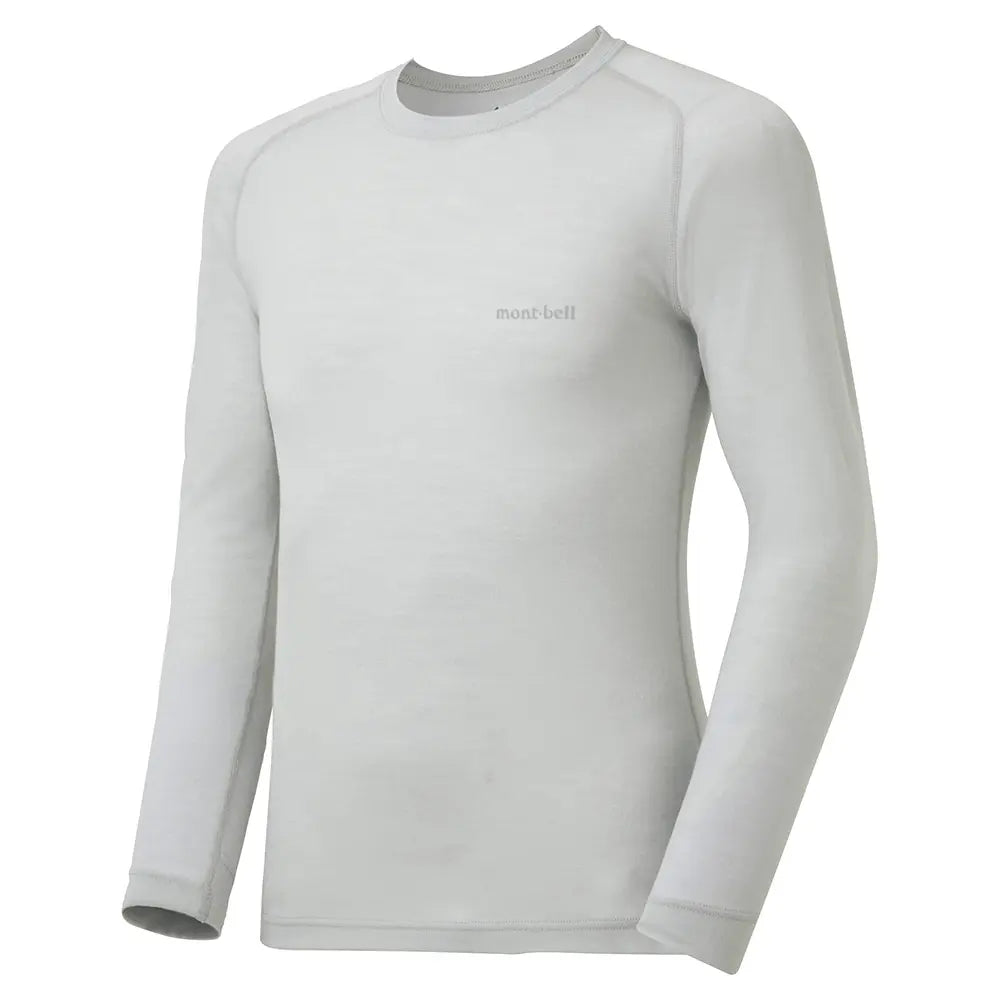 mont-bell: SUPER MERINO WOOL Middle Weight Round Neck Shirt Men's