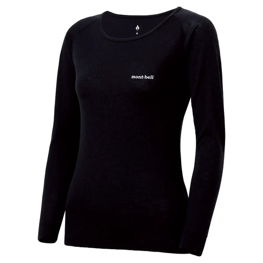 mont-bell: SUPER MERINO WOOL Middle Weight Round Neck Shirt Women's