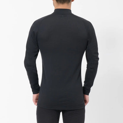 mont-bell: SUPER MERINO WOOL Middle Weight High Neck Shirt Men's