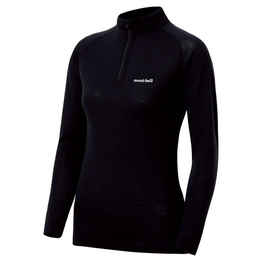 mont-bell: SUPER MERINO WOOL Middle Weight High Neck Shirt Women's
