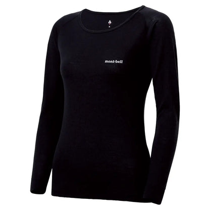 mont-bell: SUPER MERINO WOOL Light Weight Round Neck Shirt Women's
