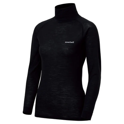 mont-bell: SUPER MERINO WOOL Light Weight Turtleneck Shirt Women's
