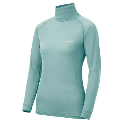 mont-bell: SUPER MERINO WOOL Light Weight Turtleneck Shirt Women's