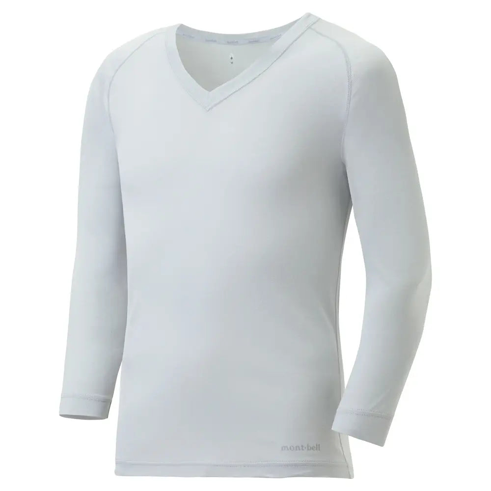 mont-bell: Core Spun V-Neck Shirt Men's
