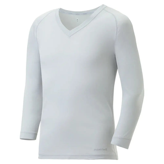 mont-bell: Core Spun V-Neck Shirt Men's