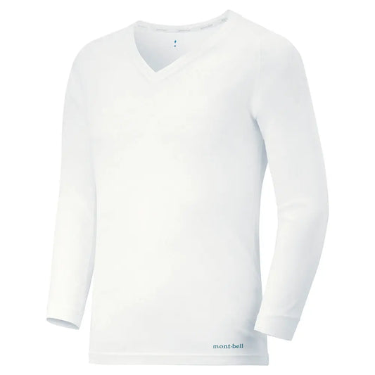 mont-bell: Core Spun V-Neck Shirt Men's