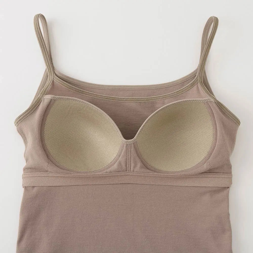 mont-bell: ZEO-LINE Light Weight Close-Fit Cami Top With Bra