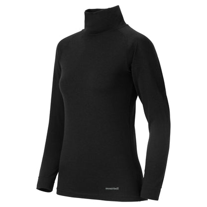 mont-bell: Super Merino Wool Middle Weight Turtleneck Shirt Women's