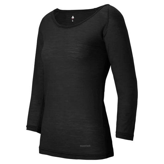 mont-bell: Super Merino Wool Light Weight U-Neck Shirt Women's