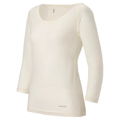 mont-bell: Super Merino Wool Light Weight U-Neck Shirt Women's