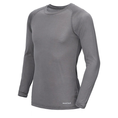 mont-bell: Superior Silk Round Neck Shirt Men's