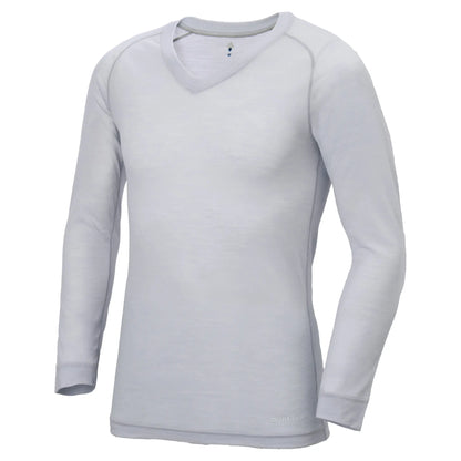 mont-bell: Super Merino Wool Light Weight V-Neck Shirt Men's