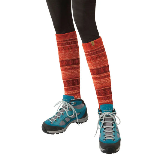 mont-bell: Merino Wool Jacquard Leg Warmers