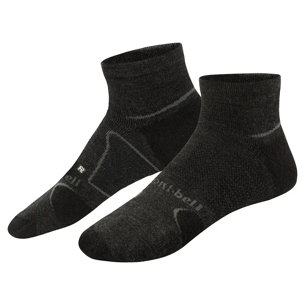 mont-bell: Merino Wool SUPPORTEC Trekking Short Socks