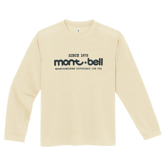 mont-bell: Wickron Long Sleeve T Logo 50th