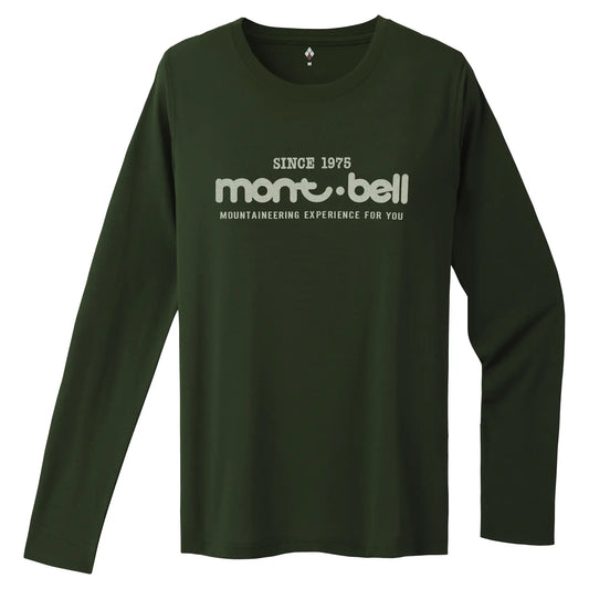 mont-bell: Wickron Long Sleeve T Women's Logo 50th