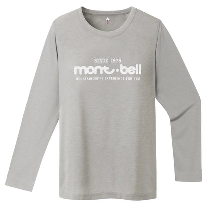 mont-bell: Wickron Long Sleeve T Women's Logo 50th