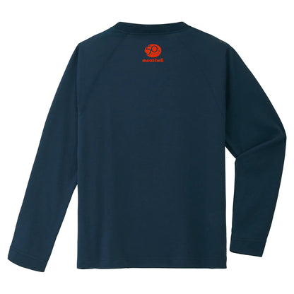mont-bell: Wickron Long Sleeve T Kid's M Mark 50th 130-160