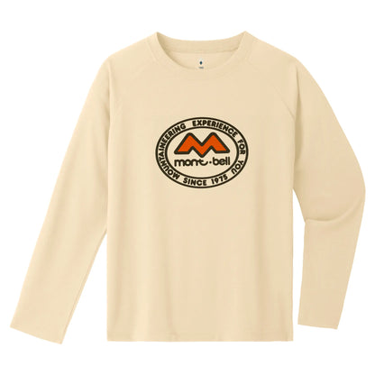 mont-bell: Wickron Long Sleeve T Kid's M Mark 50th 130-160