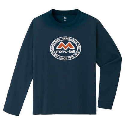 mont-bell: Wickron Long Sleeve T Kid's M Mark 50th 130-160