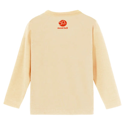 mont-bell: Wickron Long Sleeve T Kid's M Mark 50th 100-120